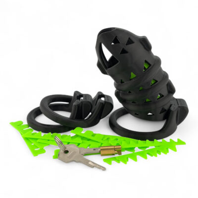 TameGuard StarterSet - Schwarz / Neon-Grün - 110-125mm