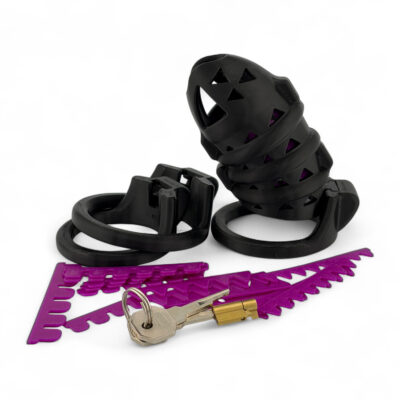 TameGuard StarterSet - Schwarz / Neon-Violett - 90-110mm