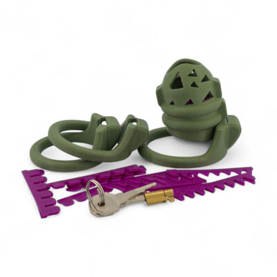 TameGuard StarterSet - Olivgrün / Neon-Violett - 50-65mm