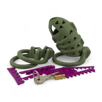 TameGuard StarterSet - Olivgrün / Neon-Violett - 90-110mm