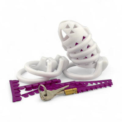 TameGuard StarterSet - Weiß / Neon-Violett - 90-110mm